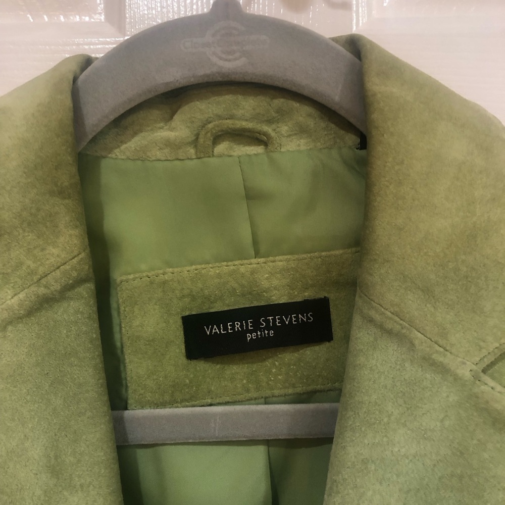 Valerie Stevens suede blazer 6P - Picture 2 of 4